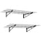 Rad Sportz Garage Wall Shelving 2-Pack with 6 Bike Hooks - Metal Wire Shelving by, 2PK 83-SS1001 - alternate 1